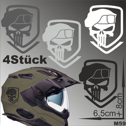 Aufkleber army sterne - 4x, us
