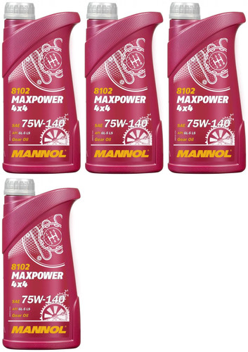 Mannol 8102 maxpower 4x4 - 4l,