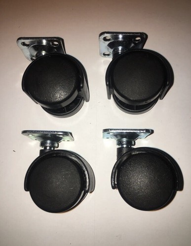 Möbelrollen lenkrollen - 4x, möbelrollen,