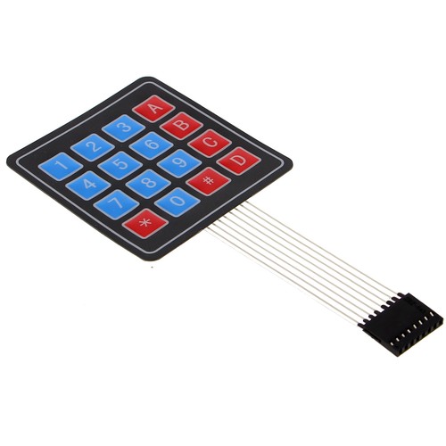 4x4 tastenfeld matrix - matrix,