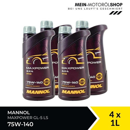 Mannol maxpower getriebeöl - mannol,