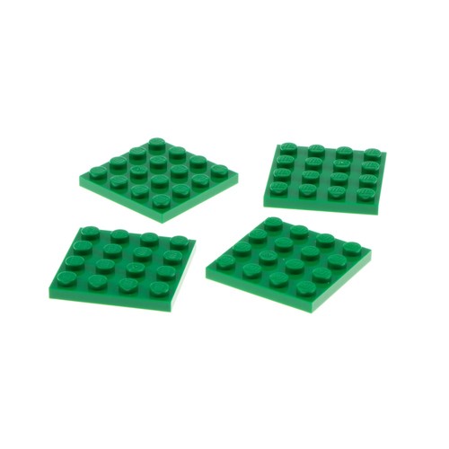 Lego bau platte 4x4 grün - bau,