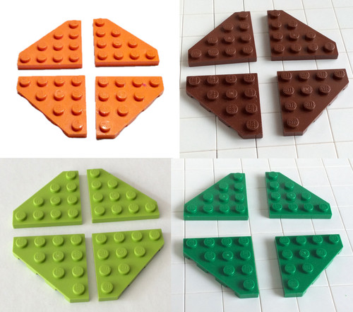 Lego platte 4x4 eckplatte - platte,
