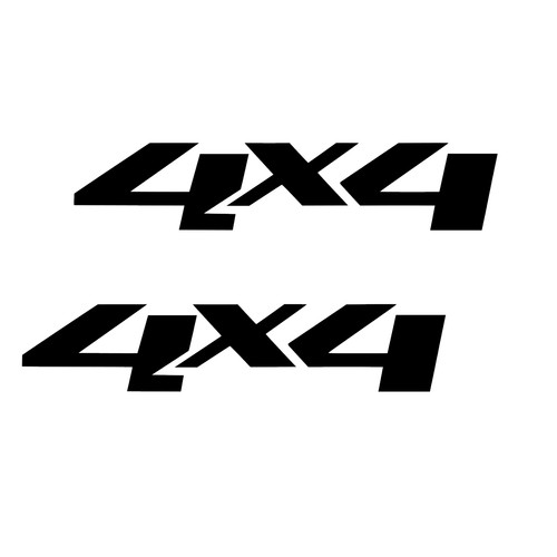 4x4 aufkleber set - aufkleber,