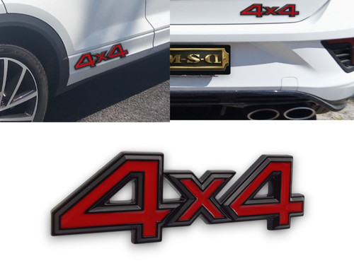4x4 metall auto aufkleber logo - 4x4,