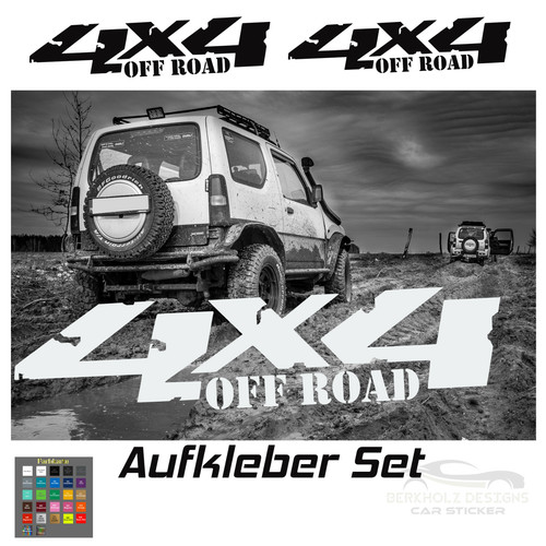 4x4 offroad aufkleber - 4x4,