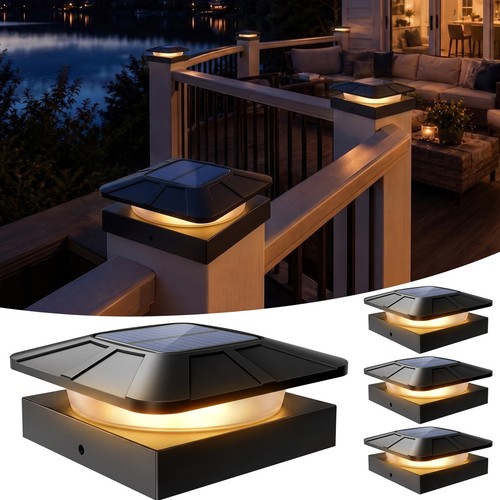 4x4 led pfostenleuchte 3modus - 4x4,