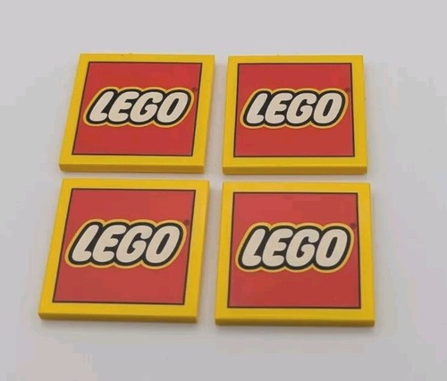 Lego logo 4x4 fliese - logo,